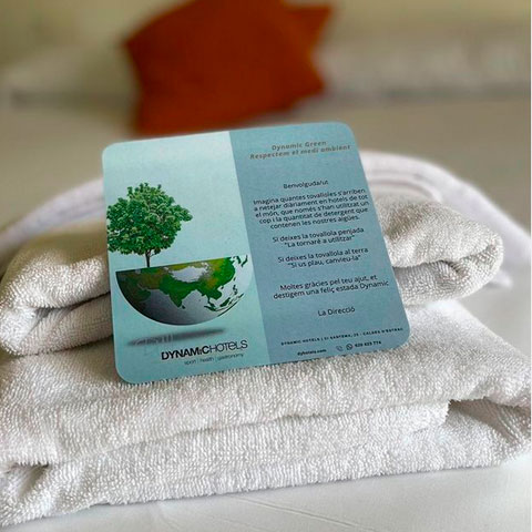 Medalla al pensamiento verde es una inciativa eco-friendly de Dynamic Hotels