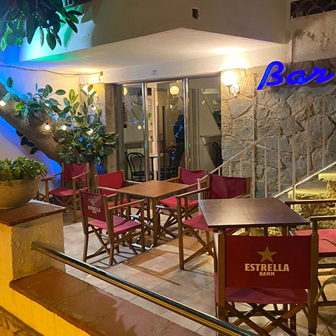 Terra Dynamic, the bar at Dynamic Restaurant in Dynamic Hotels Caldes de Estrac.