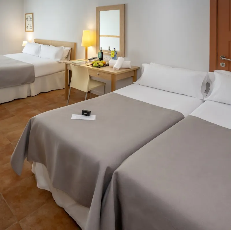 Hotel amb gimnàs per a esportistes